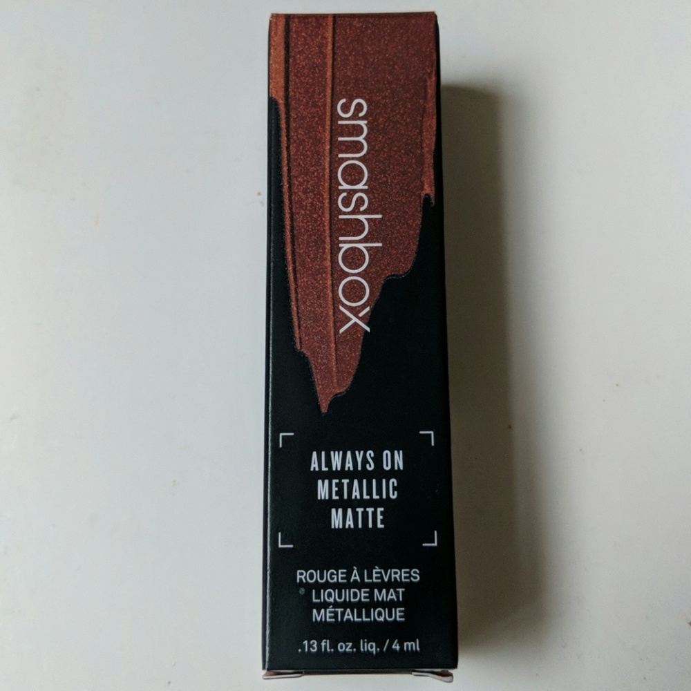 Smashbox always on metallic matte